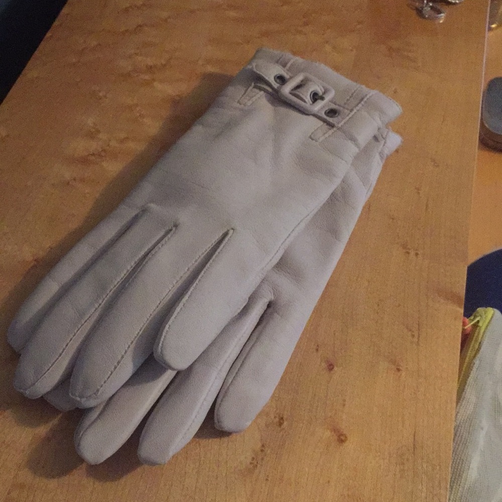 Talbots women's leather gloves